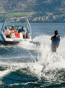 Person Water Skiing